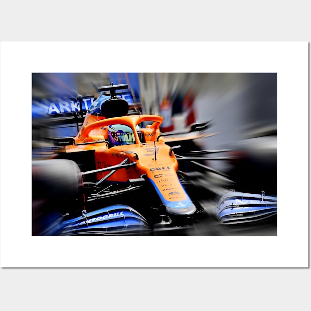 McLaren MCL36 F1 Wall Art by DeVerviers